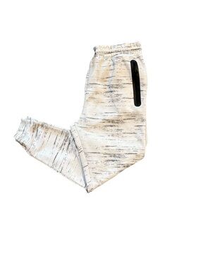 BKLYN Athletics The Jogger Men’s White & Black Tapered Leg Size Large